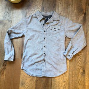 Boys Univibe Button Down Medium